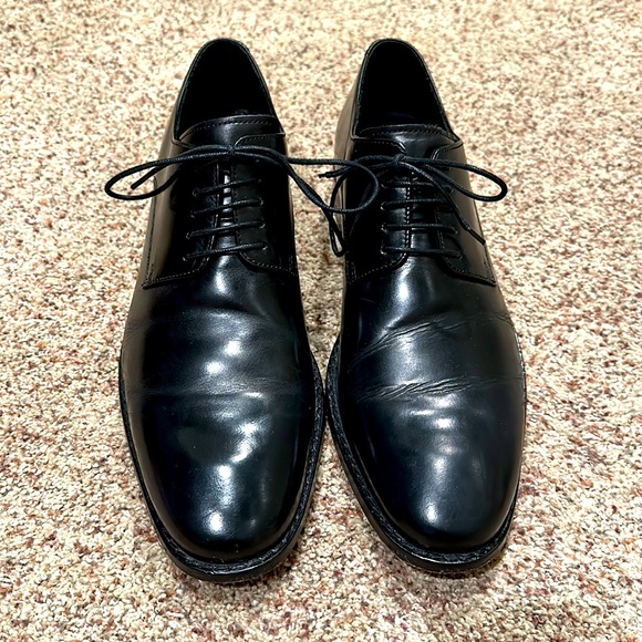 Men’s Cole Haan Classic Black Dress Shoes with Nike Cushion Soles - Size 10.5 - Picture 1 of 6